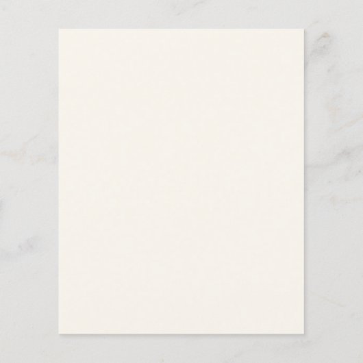 BUDGETワイルドフラワーアーチハートスクリプトブライダルシャワー (裏面)