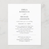 BUDGET両面バイリンガル文字結婚のみ (裏面)