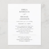 BUDGET両面バイリンガル文字結婚のみ チラシ (正面)