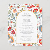 BUDGET両面バイリンガル結婚フォークアートフライ (正面/裏面)