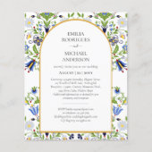 BUDGET両面バイリンガル結婚フォークアート チラシ (正面)