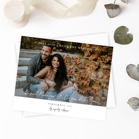 Budget写真と書道モダン14 H結婚