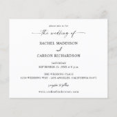 Budget写真と書道モダン14 H結婚 チラシ (裏面)