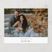 Budget写真と書道モダン14 H結婚 チラシ (正面)