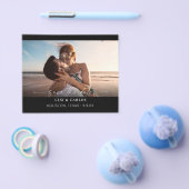 Budget写真と書道3モダン日付の保存 チラシ (シングル)