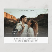 Budget写真と書道3B横書結婚き (正面)