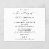 Budget写真と書道3B水平W 結婚's チラシ (裏面)