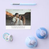 Budget写真と書道3B水平W 結婚's チラシ (シングル)