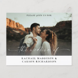 Budget写真と書道3B水平W 結婚's チラシ