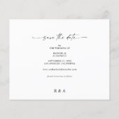 Budget写真と書道3B Wモダン日付の保存 (裏面)