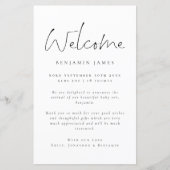 Budget写真ようこそ誕生のお知らせ (正面)