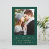 Budget写真エメラルドグリーン金ゴールド保存日 (スタンド正面)