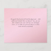 BUDGET写真クリスマスカード – フォトコラージュ都市 (裏面)