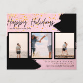 BUDGET写真クリスマスカード – フォトコラージュ都市 (正面)