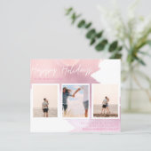 BUDGET写真クリスマスカード – フォトコラージュ都市 (スタンド正面)