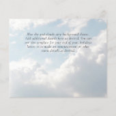 BUDGET写真クリスマスカード – フォトコラージュ都市 (裏面)