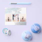 BUDGET写真クリスマスカード – フォトコラージュ都市 チラシ (シングル)