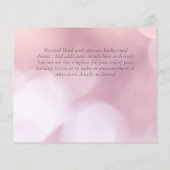 BUDGET写真クリスマスカード – フォトコラージュ都市 チラシ (裏面)