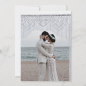 BUDGET写真サンキューカードパンパスグラス結婚ズ (裏面)