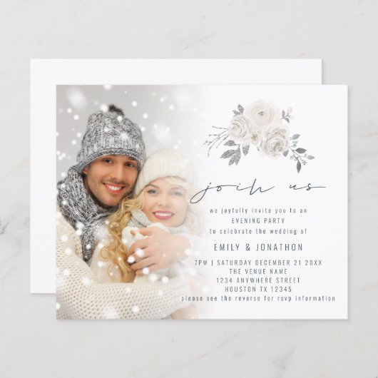 Budget写真フローラJoin Us夕べ結婚 (正面/裏面)