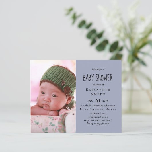 BUDGET写真ベビーシャワー告知ありがとう (スタンド正面)