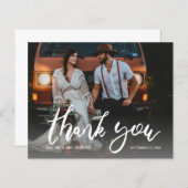 Budget写真モダン書道2 Thank You (正面/裏面)