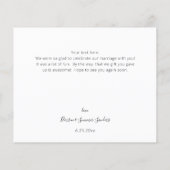 Budget写真モダン書道3ありがとう チラシ (裏面)