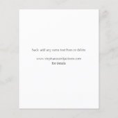 Budget写真モダンH Pano日付の保存 チラシ (裏面)