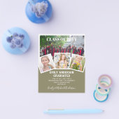 BUDGET写真卒業招待状発表ThankU チラシ (シングル)