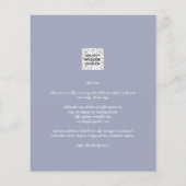 BUDGET写真卒業招待状発表ThankU チラシ (裏面)