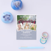 BUDGET写真卒業招待状発表ThankU チラシ (シングル)