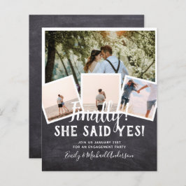 BUDGET写真婚約した結婚式の招待