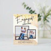 BUDGET写真婚約招待状告知スクリプト (スタンド正面)