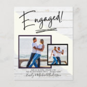 BUDGET写真婚約招待状告知スクリプト (正面)