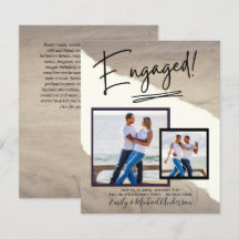 BUDGET写真婚約招待状告知スクリプト