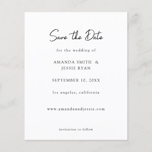 Budget写真 – 手書き縦書き日付3を保存 チラシ (裏面)