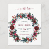 BUDGET冬のフローラ水結婚色救の日付 (正面)