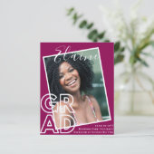 BUDGET卒業発表PHOTOクモダンラス (スタンド正面)