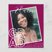 BUDGET卒業発表PHOTOクモダンラス (正面)