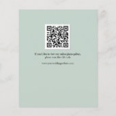 BUDGET夏素朴春写真ありがとうQRcode (裏面)