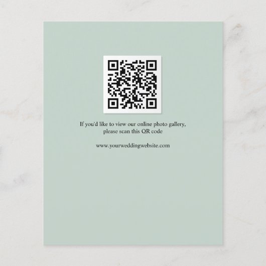 BUDGET夏素朴春写真ありがとうQRcode (裏面)