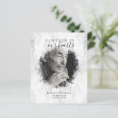 BUDGET大理石フォト葬儀プログラム (スタンド正面)