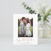 BUDGET手書きバラ金ゴールド大理石日付の保存 (スタンド正面)