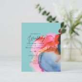 BUDGET抽象芸術レインボーウォーター結婚カラー (スタンド正面)