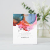 BUDGET抽象芸術レインボーウォーター結婚カラー (スタンド正面)