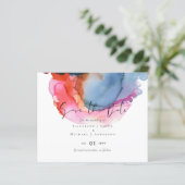 BUDGET抽象芸術レインボーウォーター結婚カラー (スタンド正面)