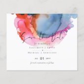 BUDGET抽象芸術レインボーウォーター結婚カラー (正面)