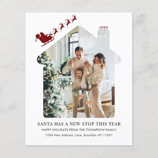 BUDGET新しいホームフォトレッドサンタスリー移動 (正面)