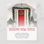 BUDGET新しいホールをデッキ写真トナカイのクリスマス (正面)