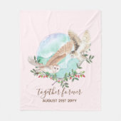 BUDGET新婚カスタムウェディングギフトフール フリースブランケット (正面)